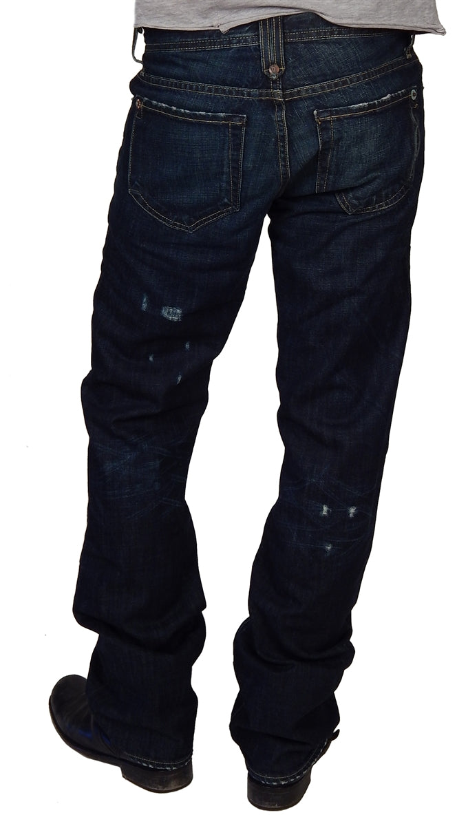 Men's Genetic Denim - "KRYPTON - DARK" Dominant Boot Cut Jean