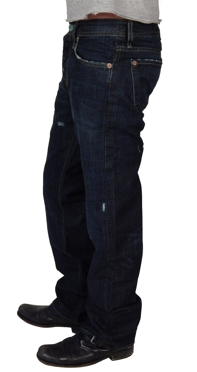 Men's Genetic Denim - "KRYPTON - DARK" Dominant Boot Cut Jean