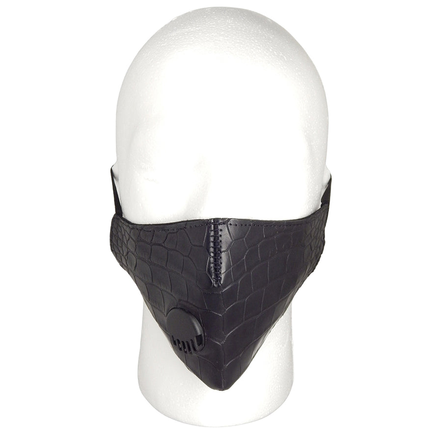 Anton – Alligator Mask in Black