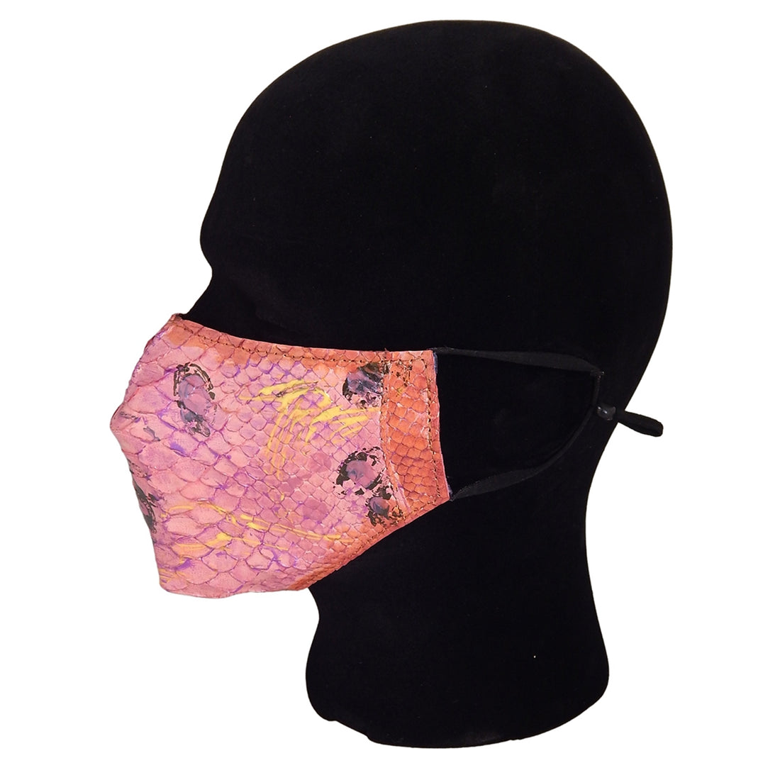 Anton -PINK GRAFFITI PYTHON COVID MASK in PINK