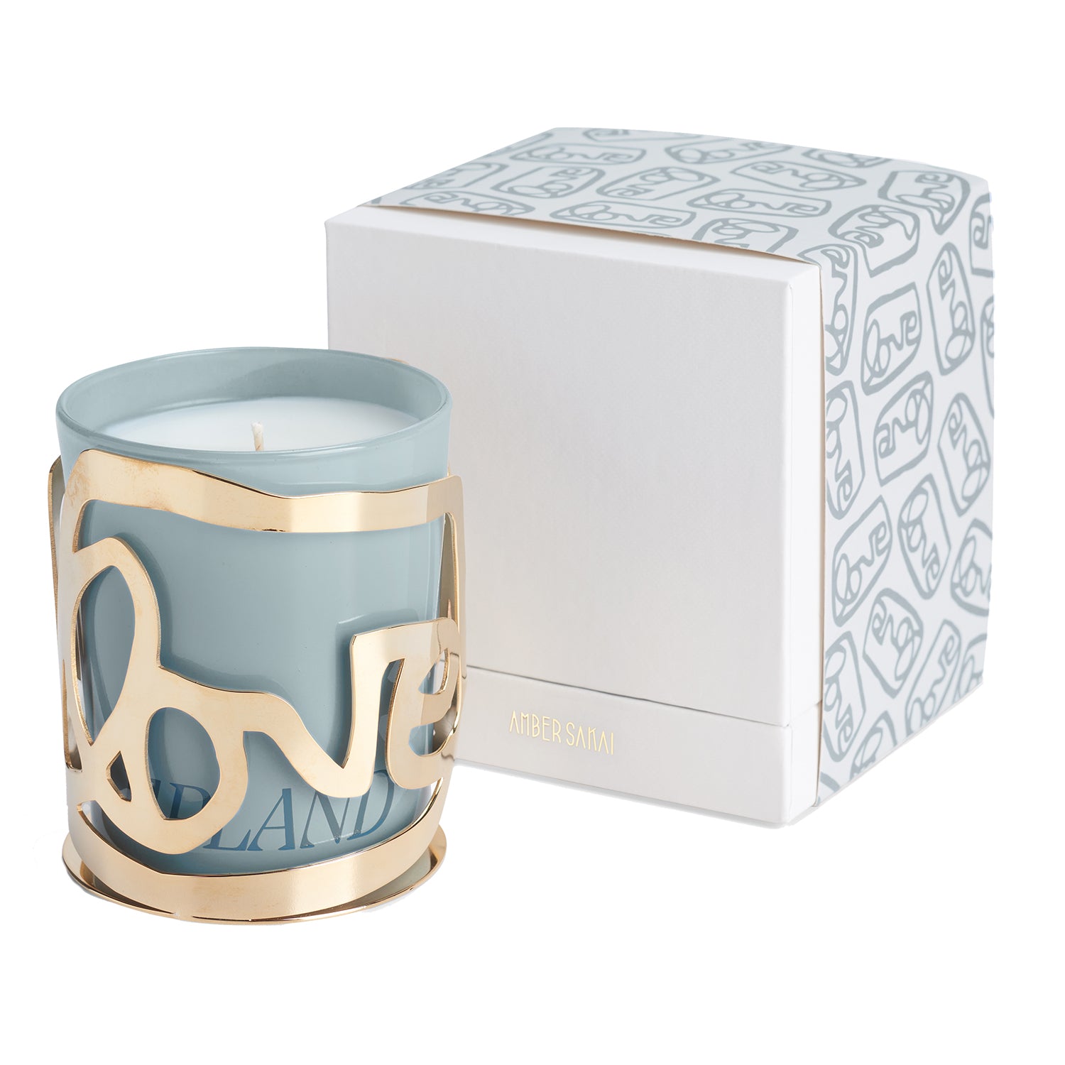 grantLOVE x Amber Sakai - &quot;UPLAND&quot; Candle with Iconic LOVE Holder