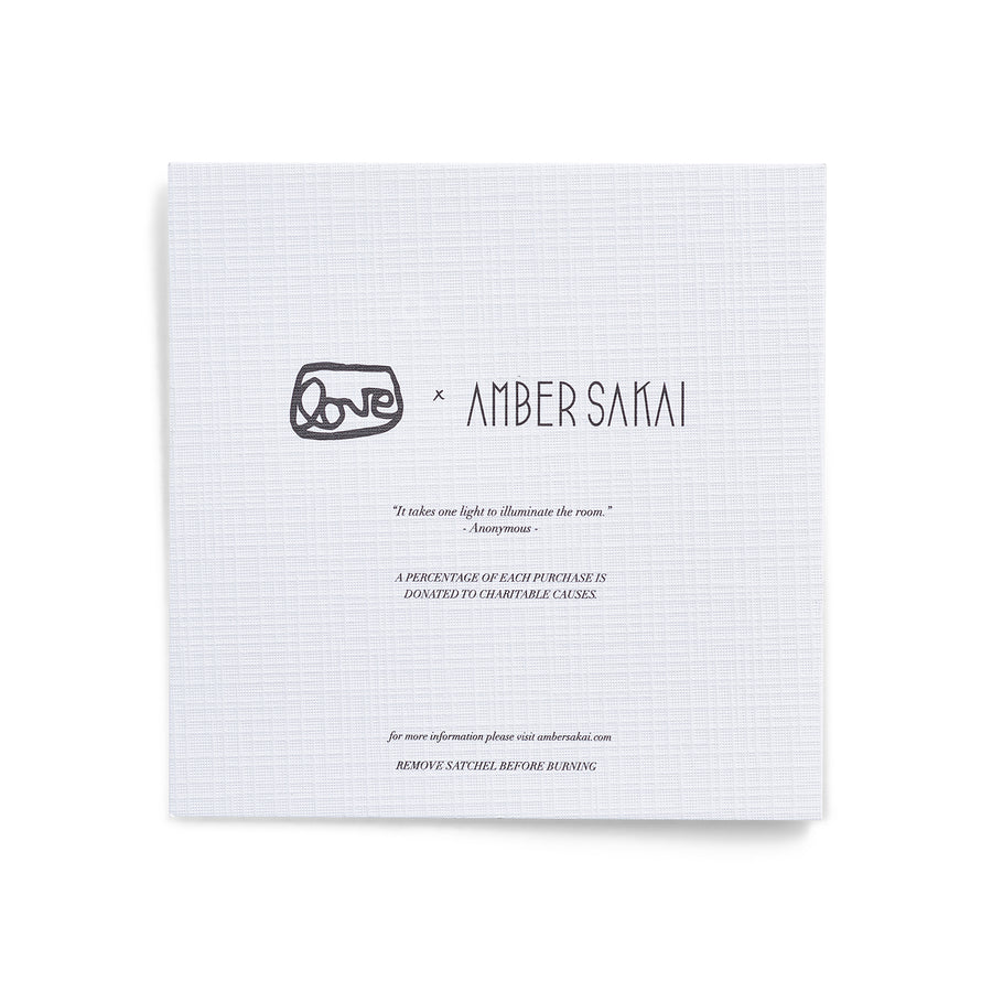 grantLOVE x Amber Sakai - "AMOUR" Candle with Iconic LOVE Holder