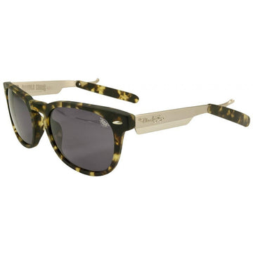BLACK FLYS -  "RAZOR" Sunglasses By Double Cross in Tokyo Tortoise