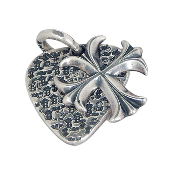 Bill Wall - "CROSS and GUITAR PICK" Pendant in Sterling Silver