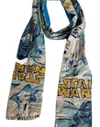 COWBOYS and DEMONS - "STAR WARS" SCARF with Hand Applied Acrylic Accents