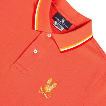 Men's PSYCHO BUNNY - "CRANWICH POLO SHIRT" In Cactus Flower
