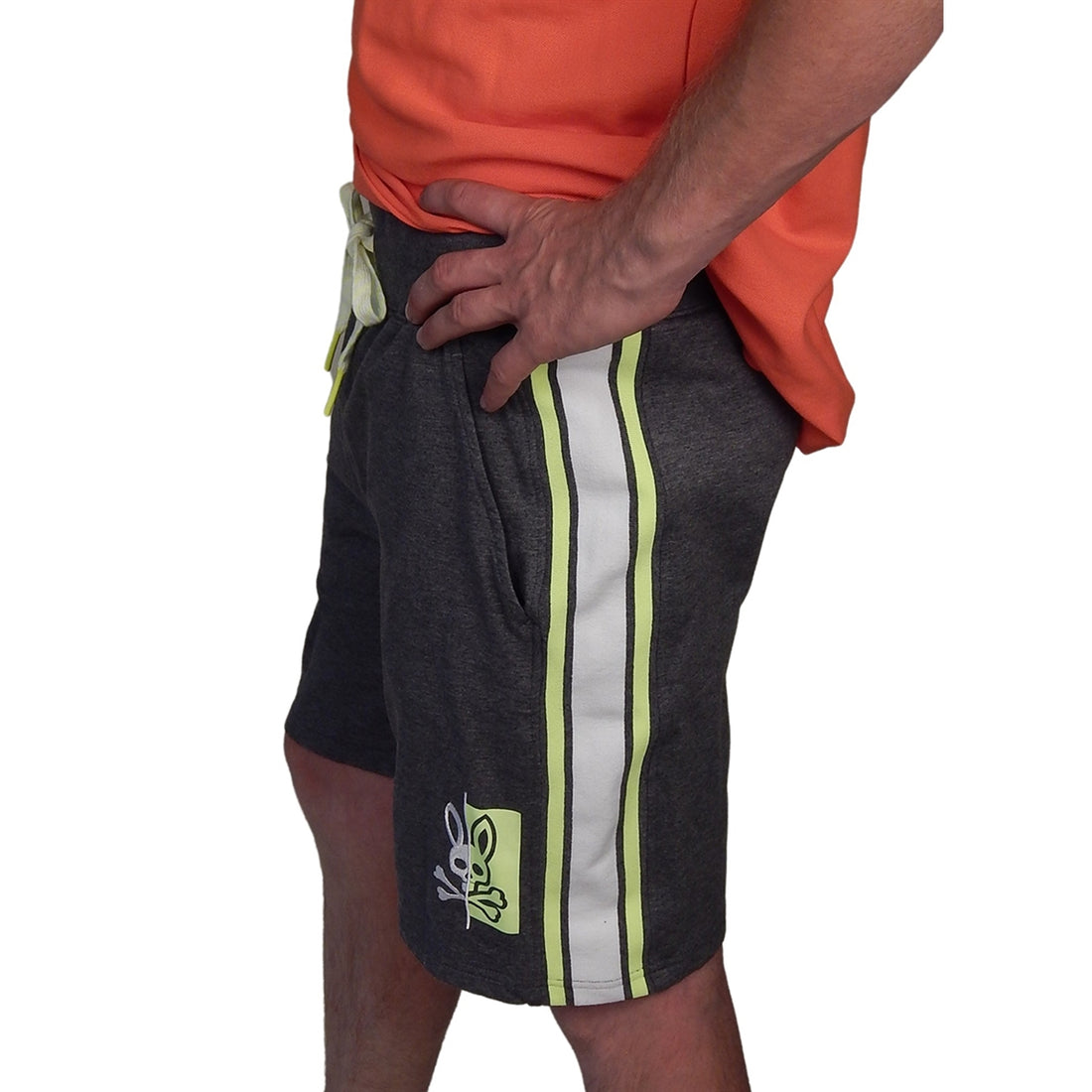 Men's PSYCHO BUNNY - "DOVEDALE" Shorts in Heather Storm