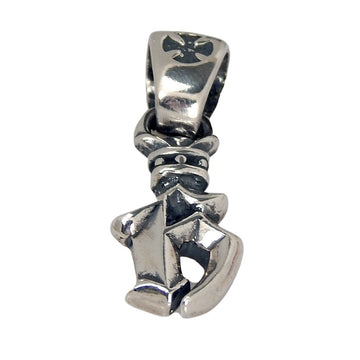 Double Cross by Travis Walker - "INITIAL" Pendant in Sterling Silver