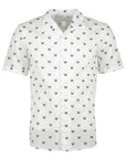 elevenPARIS - "BUTTERFLIES" Short Sleeve Button Down Shirt