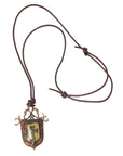 Fabian Y Felipe - "CRUSADER" Brass Necklace