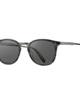 Garrett Leight - "KINNEY" Sunglasses in G.I. Tortoise Frames and Grey Polarized Lenses