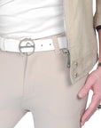 VESTRUM - "POZZALO" Belt in White