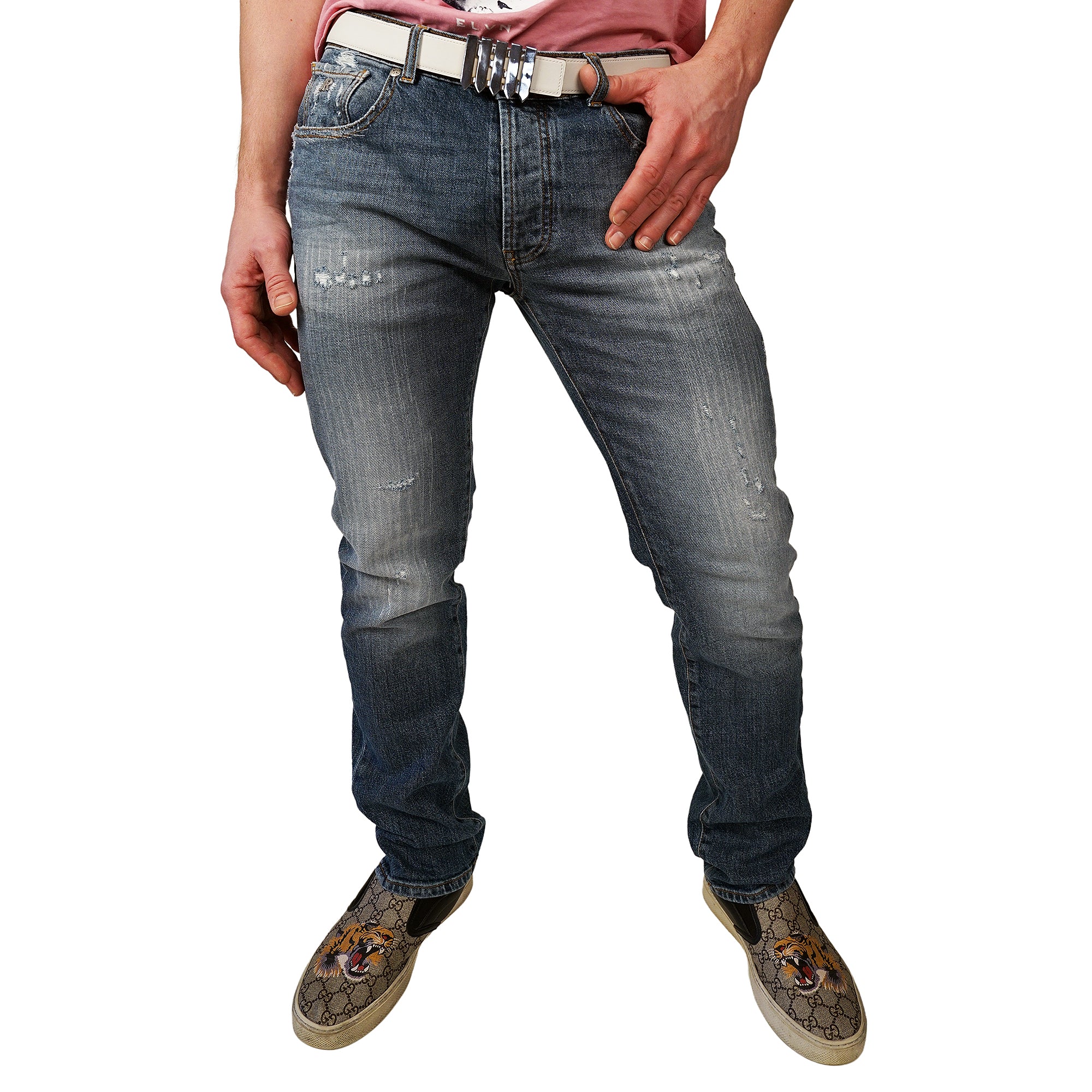 John Richmond - &quot;FOTPTIN&quot; Jeans in &quot;SID&quot; Regular Fit