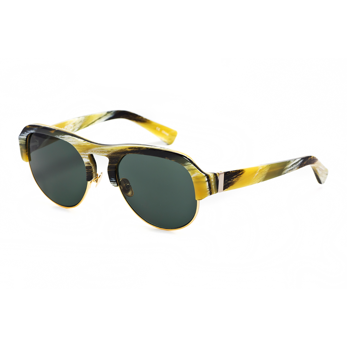 HADID - &quot;NOMAD&quot; Sunglasses in Horn and Gold