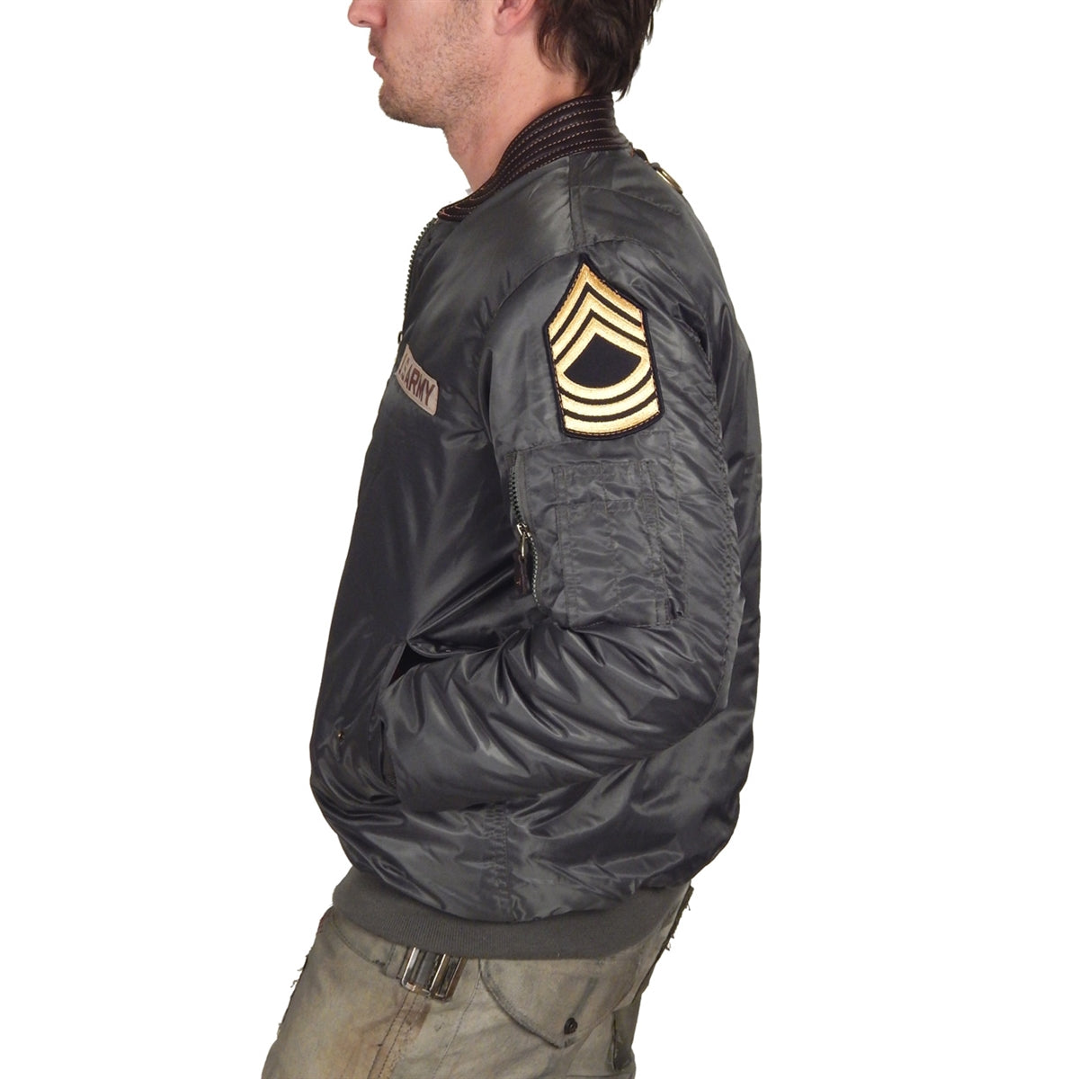 JUNKER DESIGNS - &quot;ARMY FLIGHT JACKET&quot; Exclusive