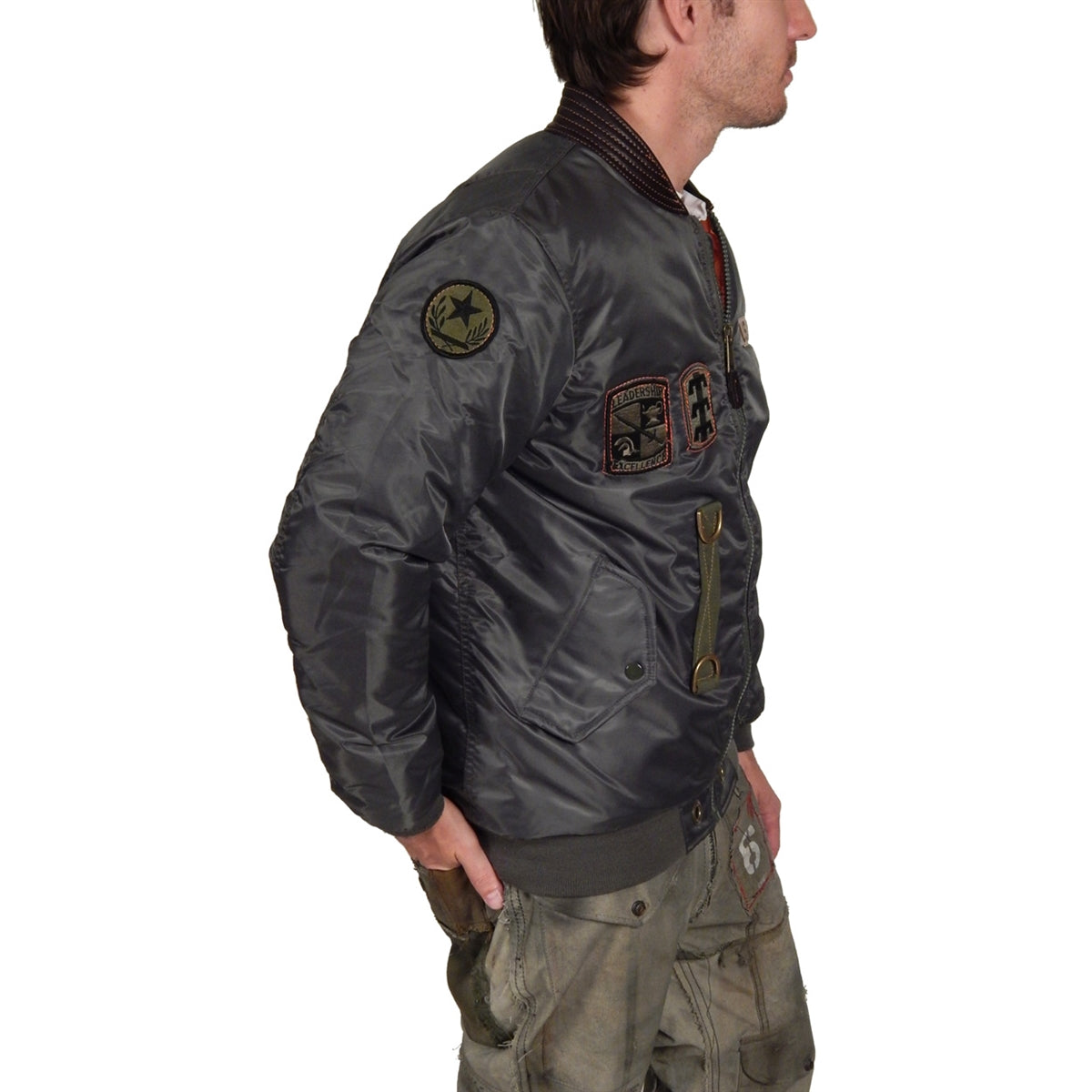 JUNKER DESIGNS - &quot;ARMY FLIGHT JACKET&quot; Exclusive