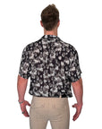 Men's John Richmond - "ROSES & RICHMOND" Short Sleeved Shirt