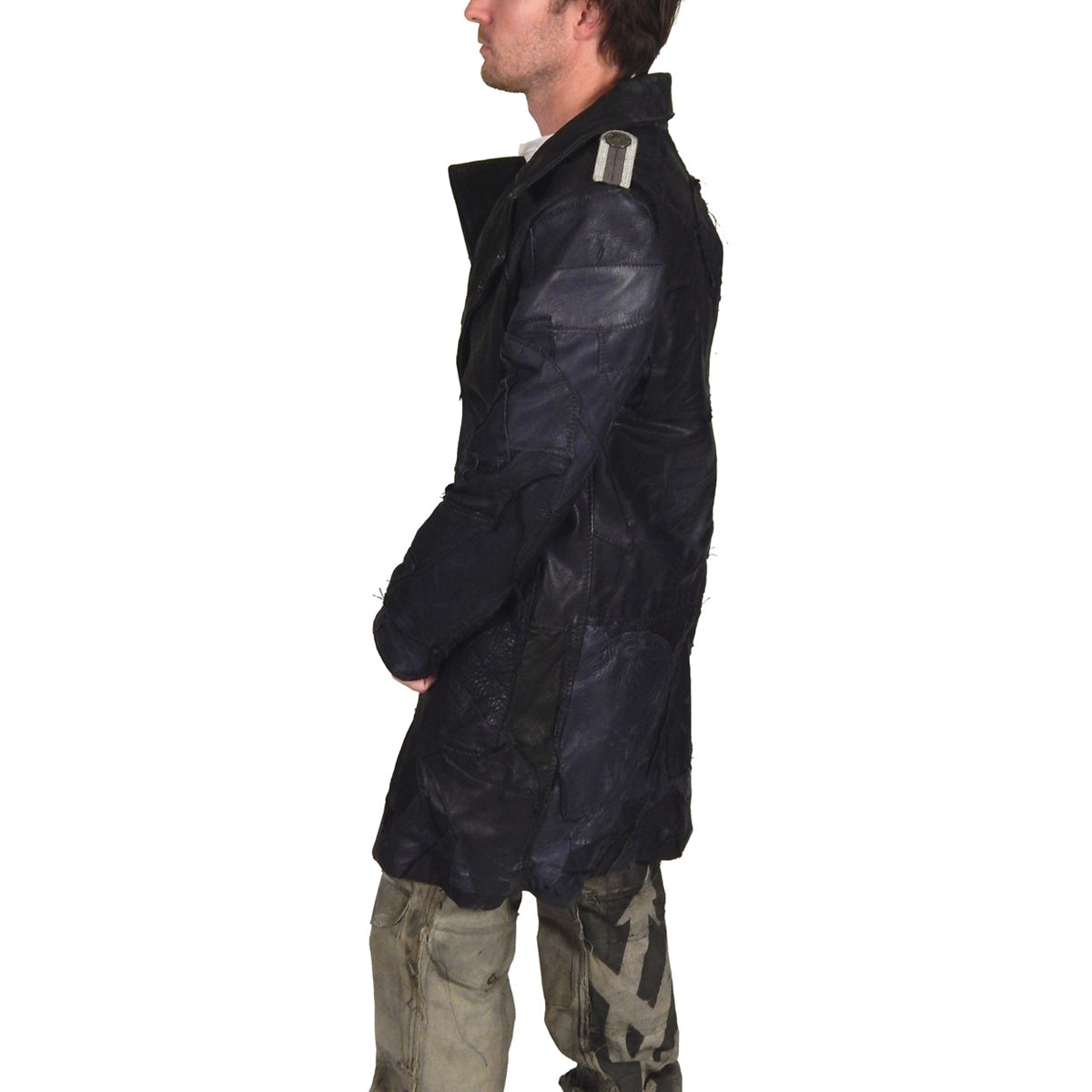 Men&#39;s JUNKER DESIGNS - &quot;SCORPIO&quot; Custom Lambskin 3/4 Trench Jacket