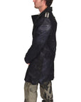Men's JUNKER DESIGNS - "SCORPIO" Custom Lambskin 3/4 Trench Jacket