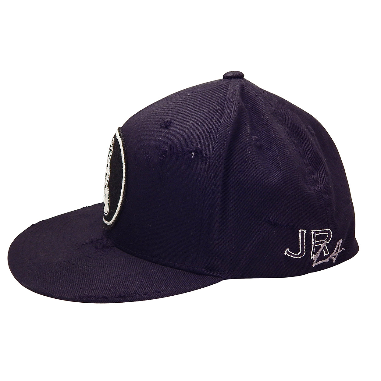 J. Ransom Collection - &quot;FROSTY&quot; Flat Billed Hat in BLACK