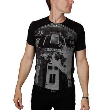 Men's JUNKER DESIGNS - "NORWAY" T-Shirt in Black