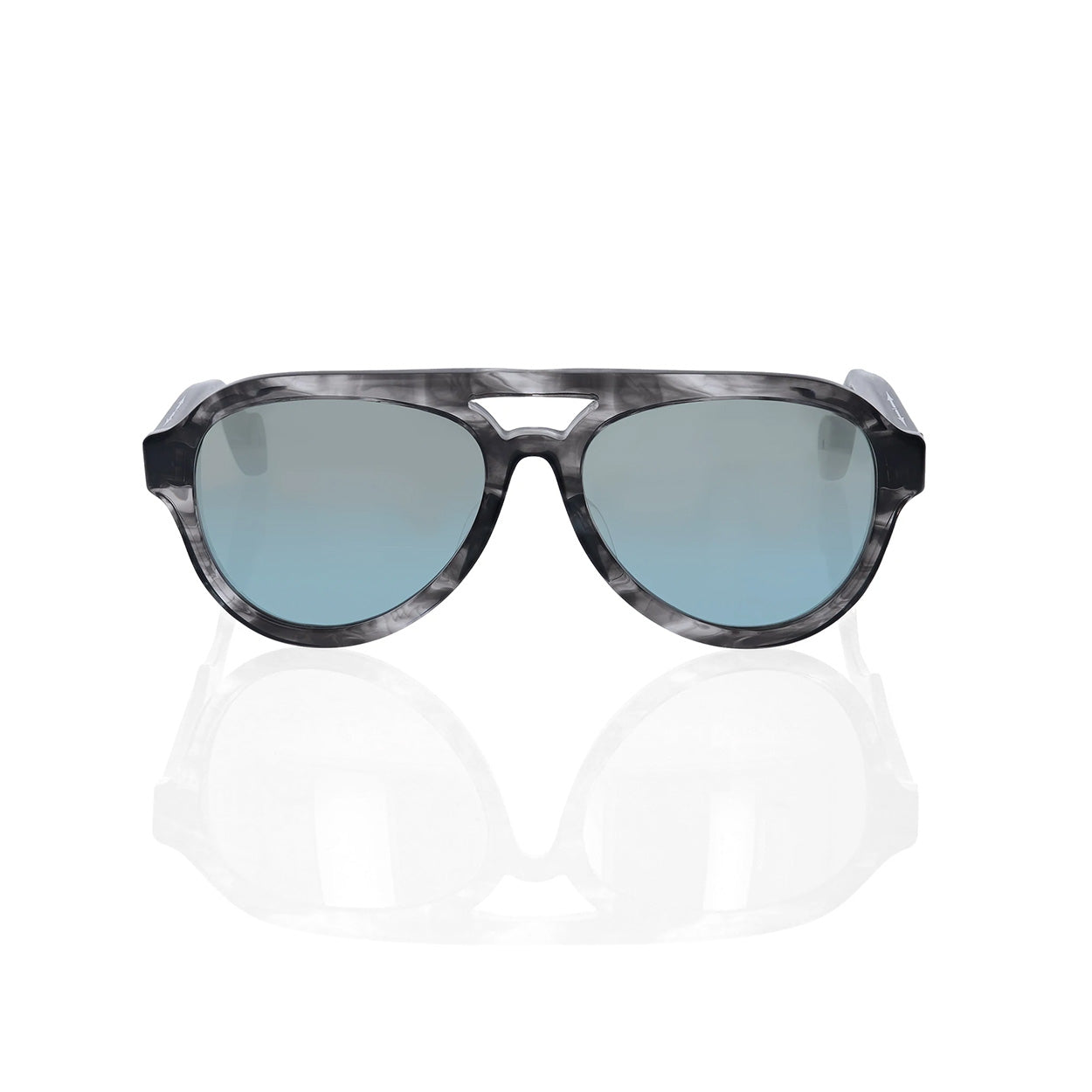 KING BABY - &quot;THE LAS VEGAS&quot; Sunglasses in Grey Tortoise