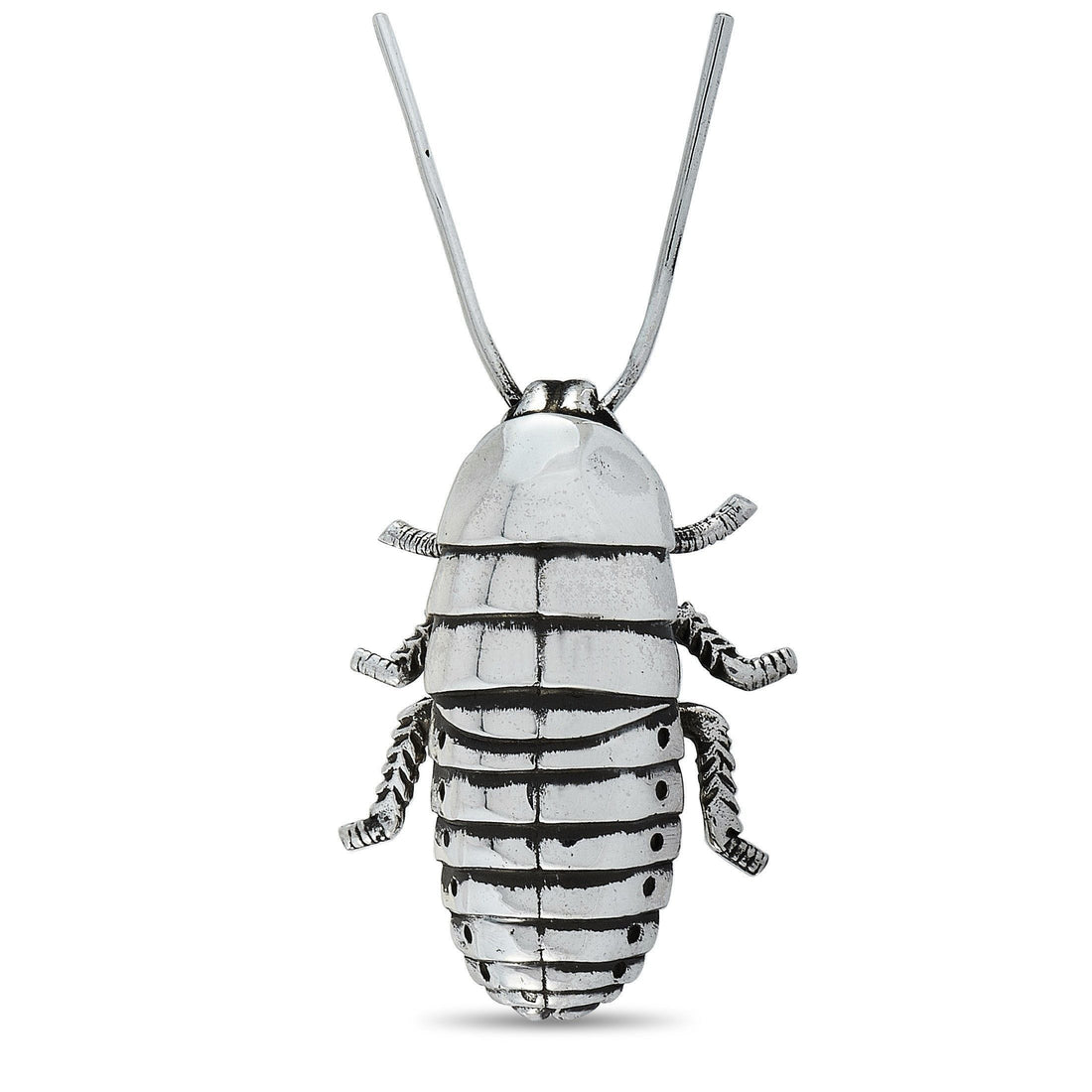 King Baby - "ROACH" Lapel Pin in Sterling Silver
