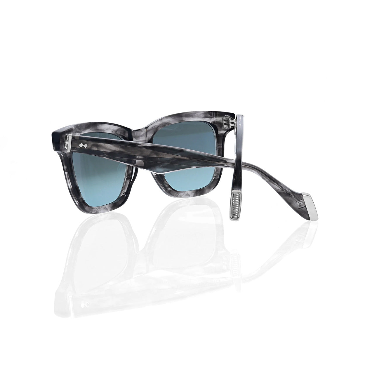 KING BABY - &quot;THE SANTA MONICA&quot; Sunglasses in Grey Tortoise