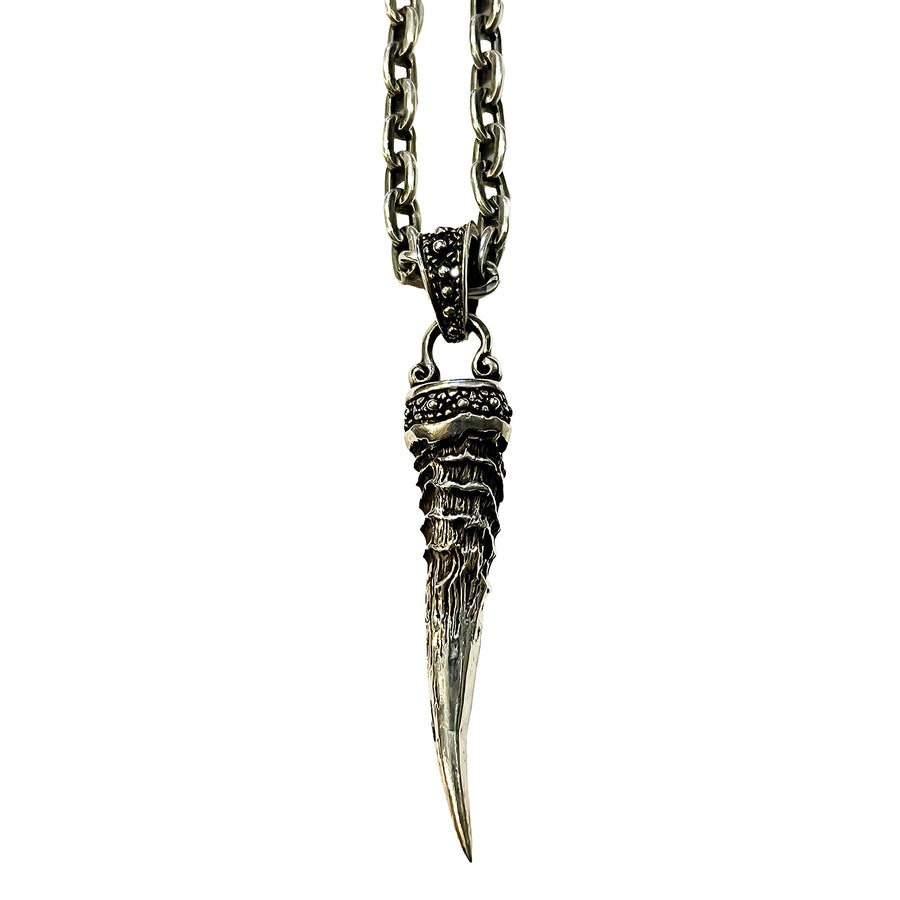 LUMINARI Jewelry -"AFRICAN HORN" Sterling Silver Pendant