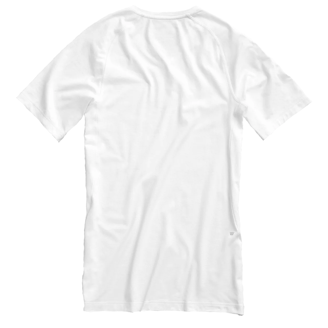 Mack Weldon - &quot;18-Hour Jersey&quot; V-Neck Undershirt in Bright White