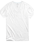 Mack Weldon - "18-Hour Jersey" V-Neck Undershirt in Bright White