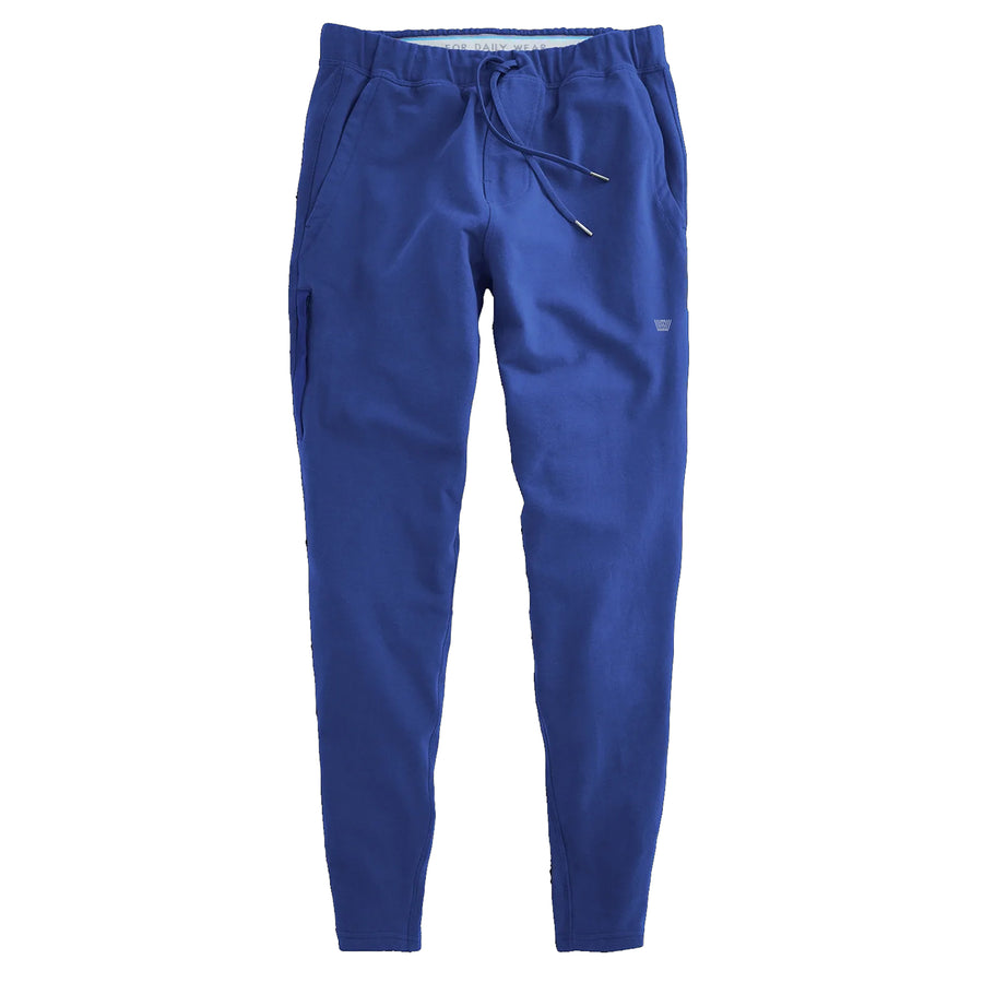 Mack Weldon - "ACE" Sweatpants in Coolant Blue