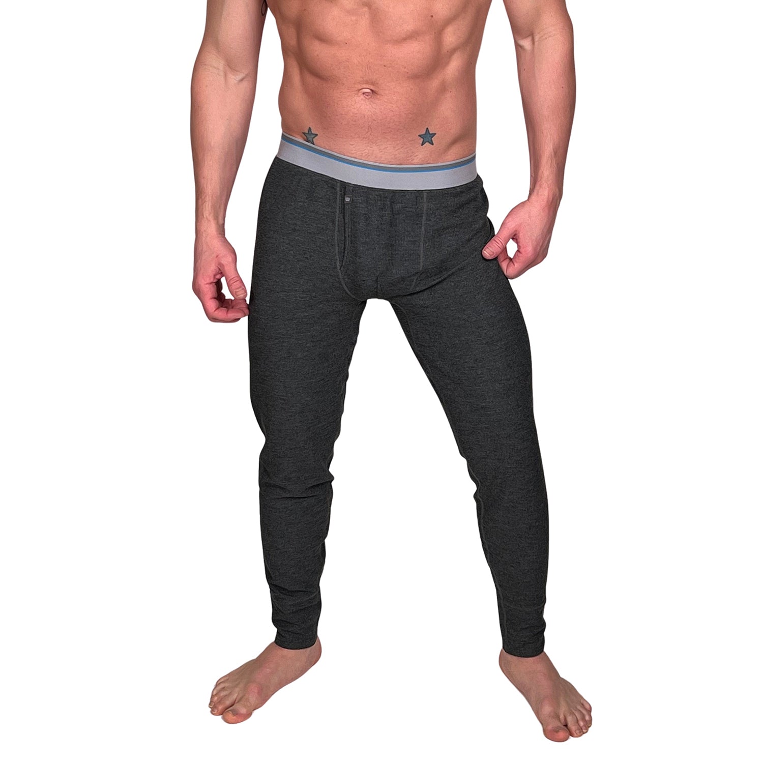 Mack Weldon - WARMKNIT Long Underwear in Charcoal Heather