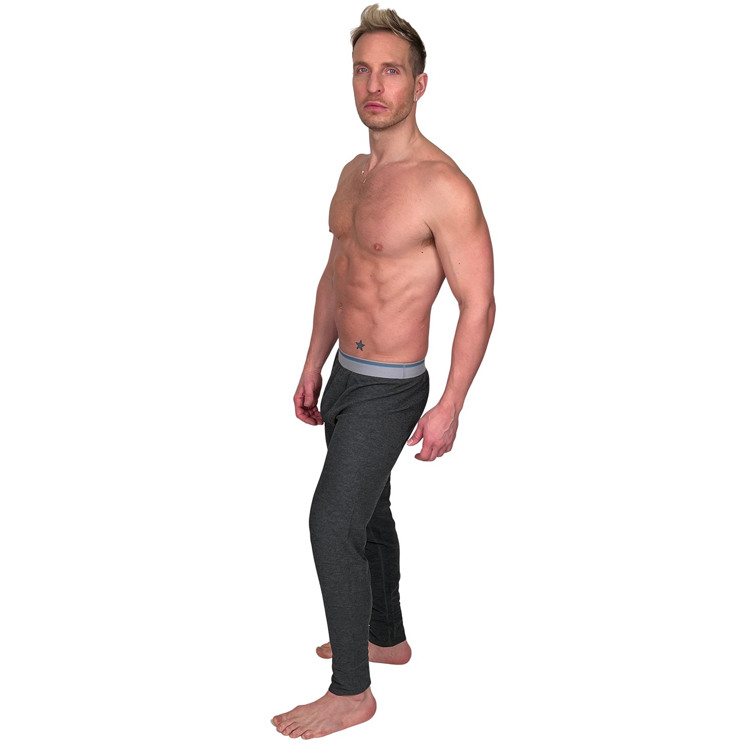 Mack Weldon - WARMKNIT Long Underwear in Charcoal Heather