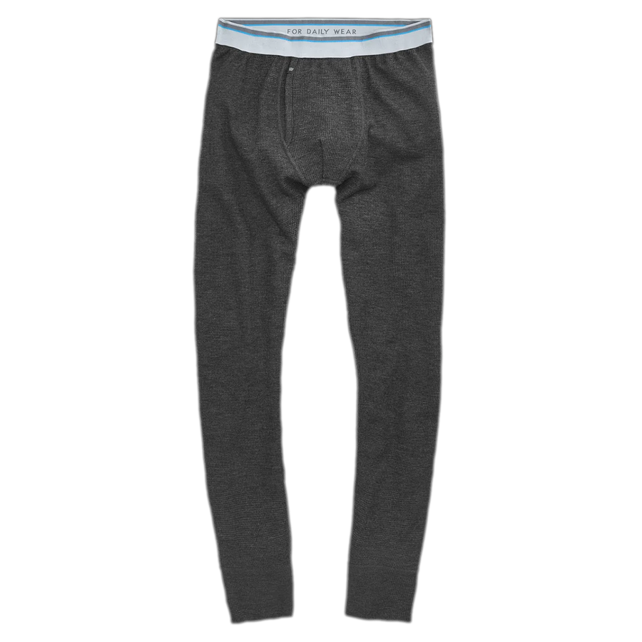 Mack Weldon - "WARMKNIT" Long Underwear in Charcoal Heather