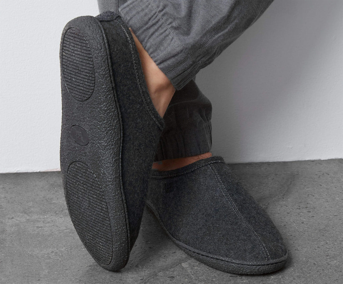 Mack Weldon - "ONE-MILE" Slipper in Charcoal Heather