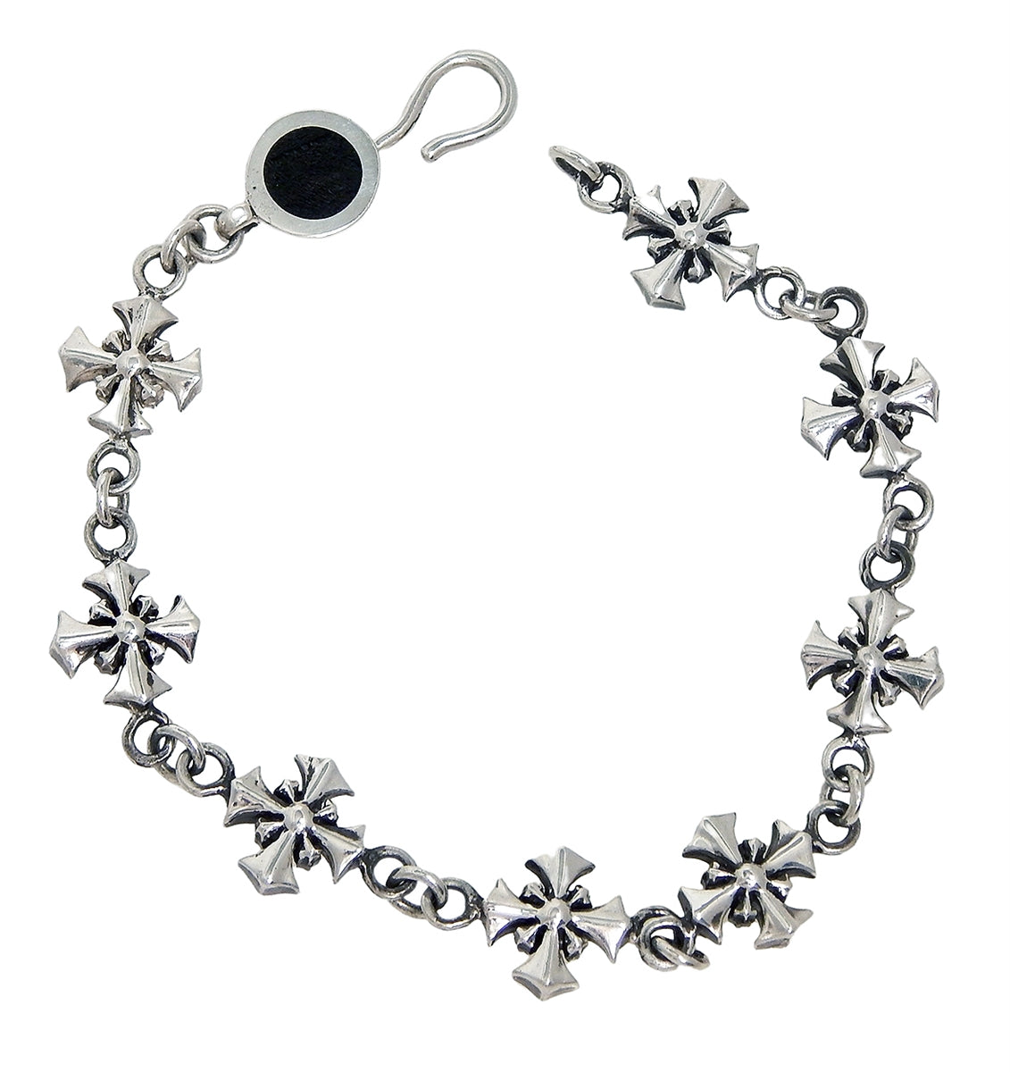 MARCOS - &quot;PATONCE CROSS&quot;  Bracelet in Silver