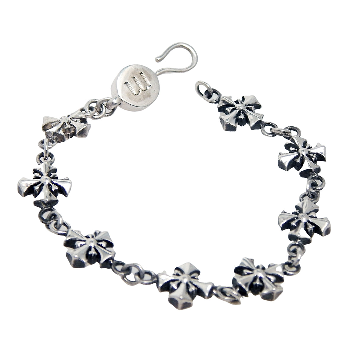 MARCOS - &quot;PATONCE CROSS&quot;  Bracelet in Silver