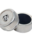 MARCOS - "PILL BOX" with Inlaid EBONY WOOD in Sterling Silver