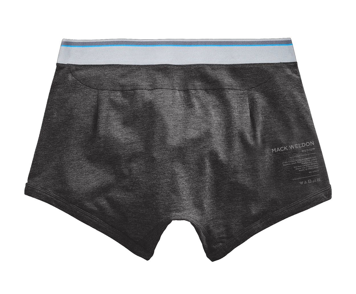 Mack Weldon - &quot;18-Hour Jersey&quot; TRUNK in Charcoal Heather