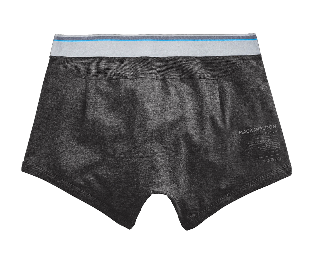 Mack Weldon - "18-Hour Jersey" TRUNK in Charcoal Heather