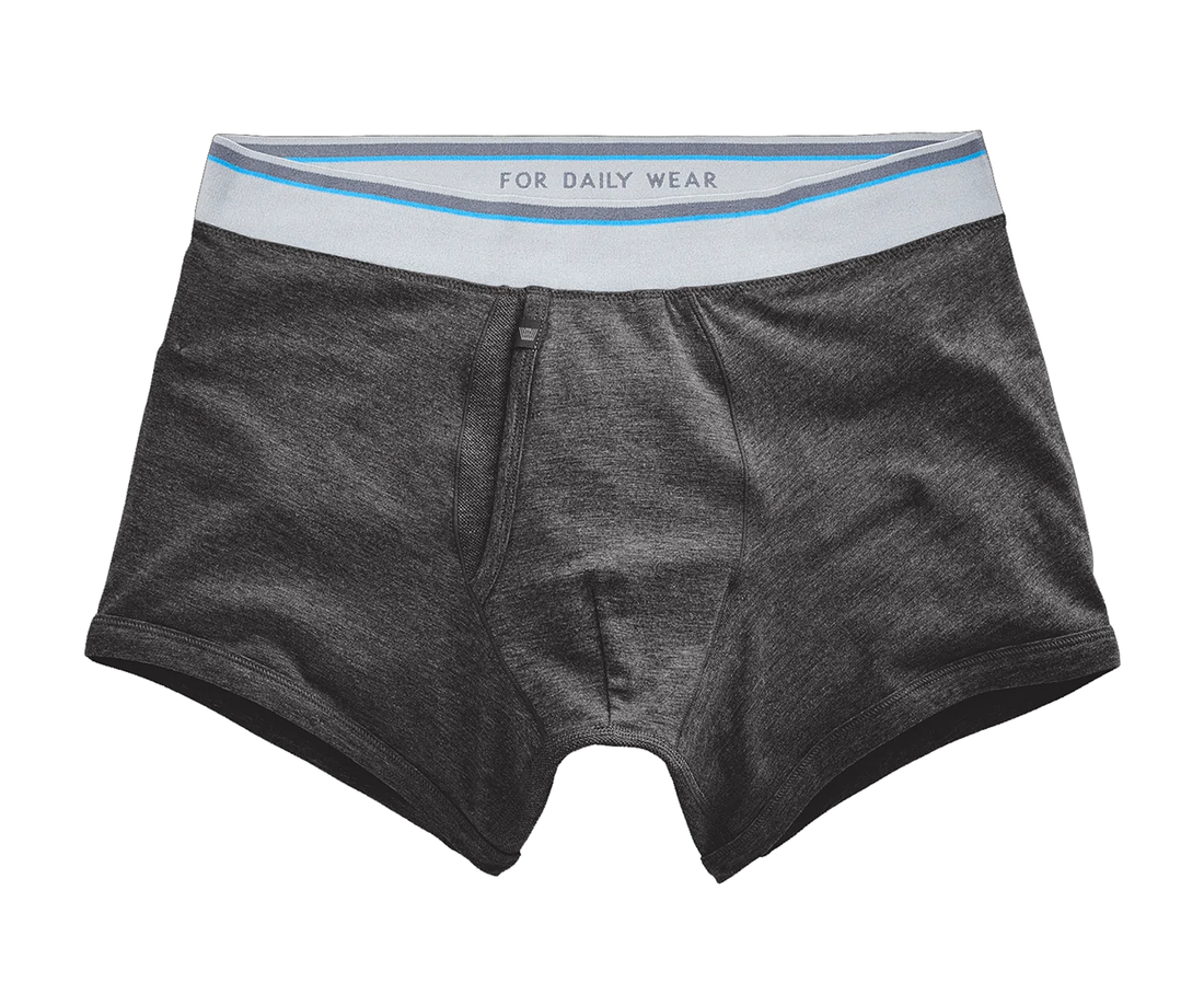 Mack Weldon - "18-Hour Jersey" TRUNK in Charcoal Heather