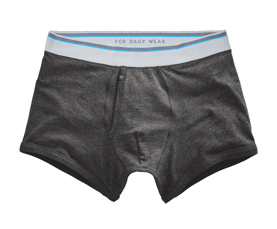 Mack Weldon - "18-Hour Jersey" TRUNK in Charcoal Heather