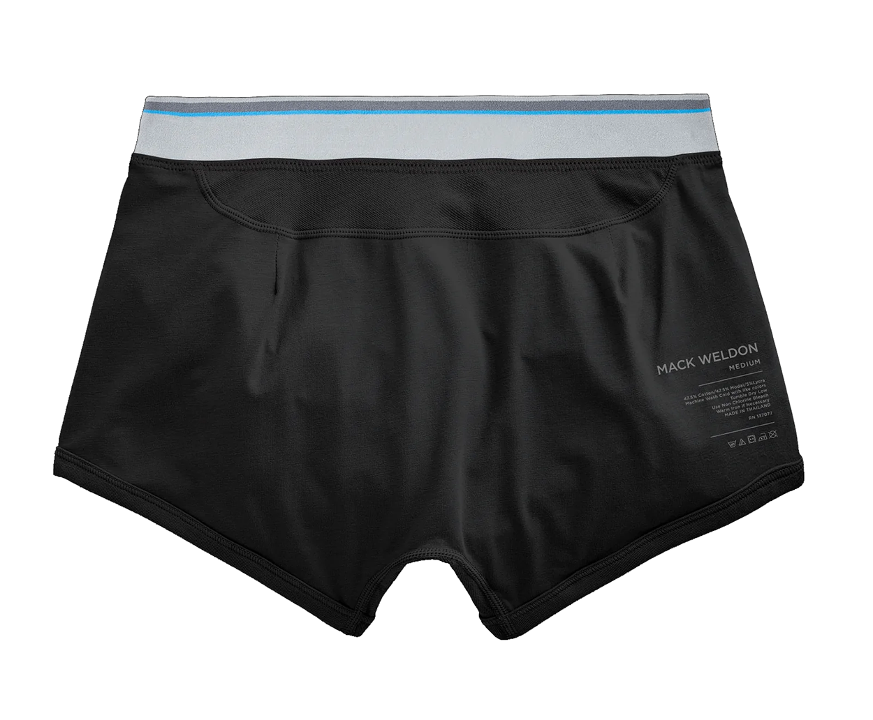 Mack Weldon - &quot;18-Hour Jersey&quot; TRUNK in True Black