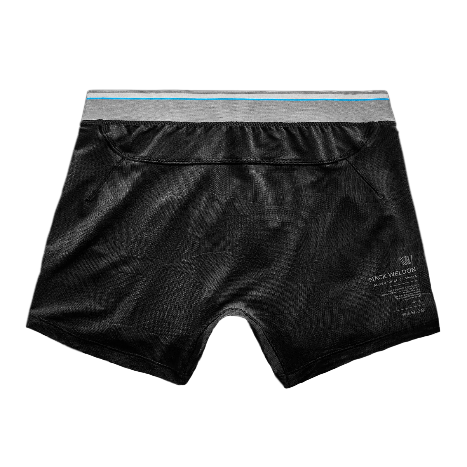 Mack Weldon - Limited Edition &quot;AIRKNITxHD&quot; Boxer Brief in True Black