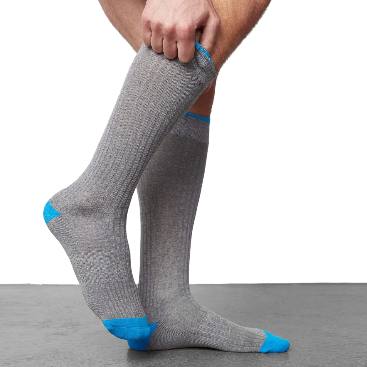 Mack Weldon - &quot;EVERYDAY&quot; EXTENDED SOCK in Total Eclipse Dark Blue