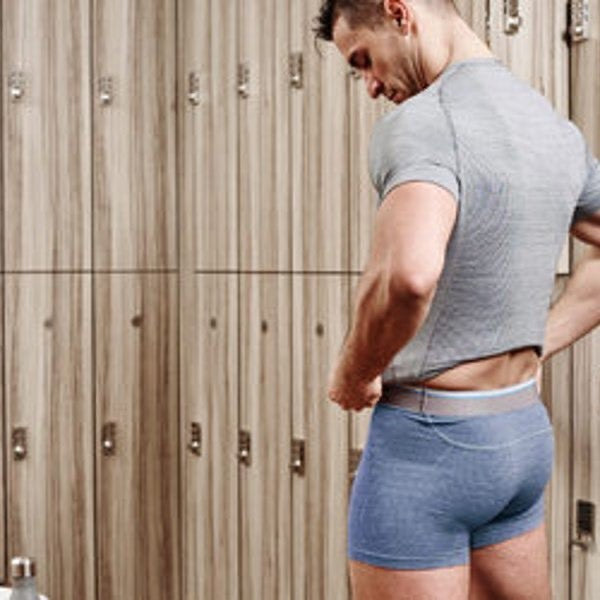 Mack Weldon - "18-Hour Jersey" TRUNK in Charcoal Heather