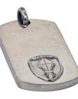 MARCOS - "DOGTAG with INLAID BOX ELDERWOOD" - Large