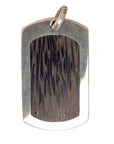 MARCOS - "DOGTAG with INLAID BOX ELDERWOOD" - Large