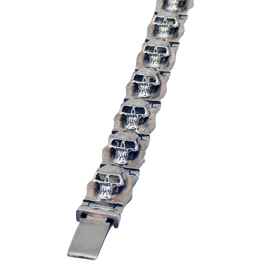 MARCOS - "SKULL" Limited Edition Bracelet in Sterling Silver